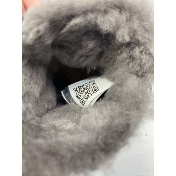 UGG Baby Black Purple Boots Size 1 - Picture 7 of 8